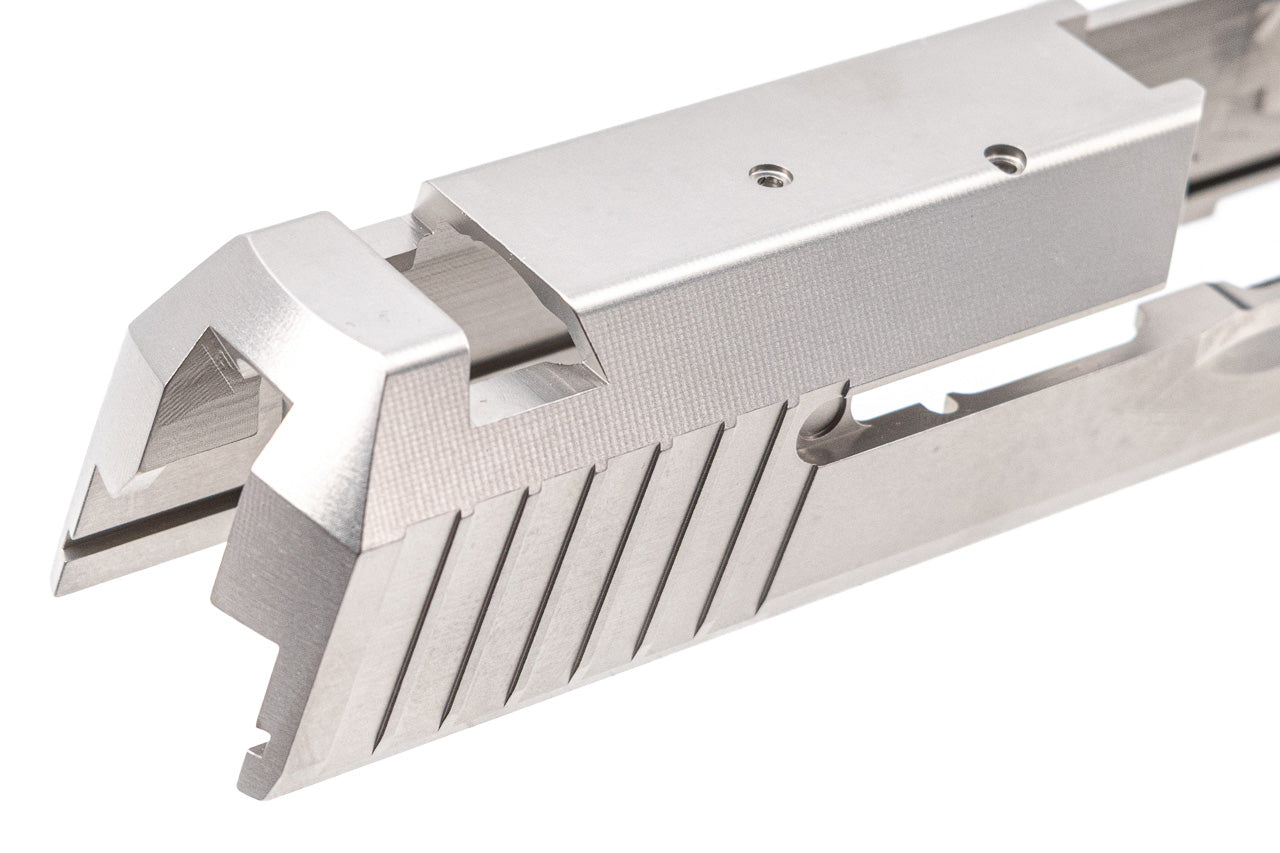 Guarder CNC Steel Slide Set For Marui TM USP Compact GBBP -Silver