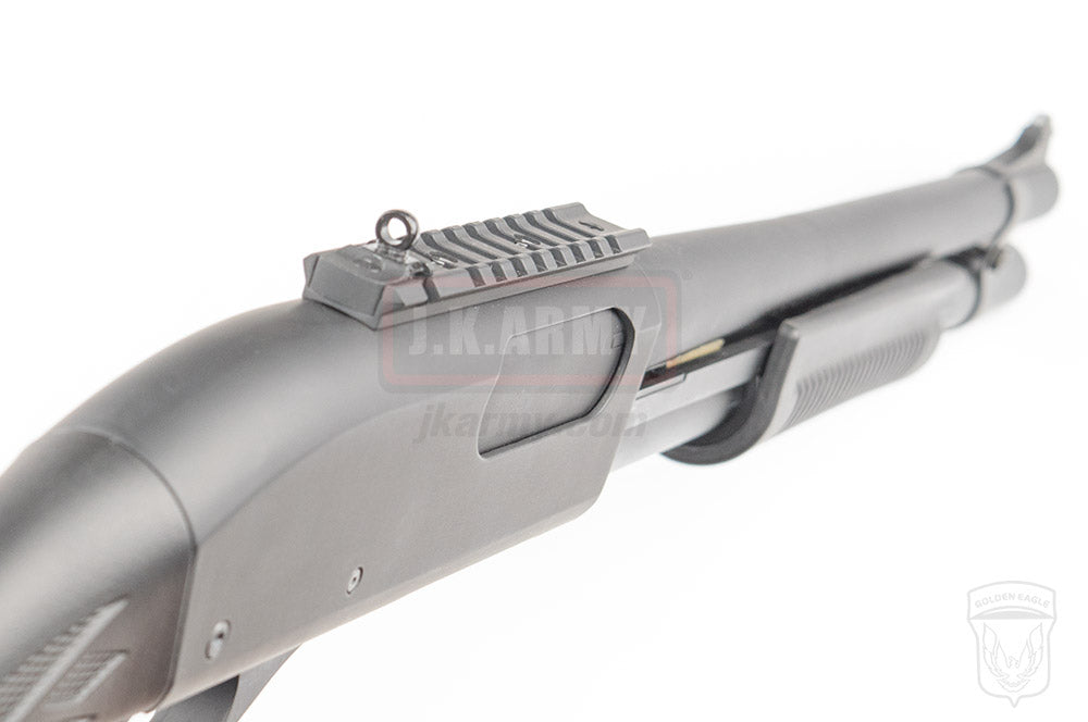 Golden Eagle M870 Tri-Burst Gas Pump Action Shotgun ( Black )