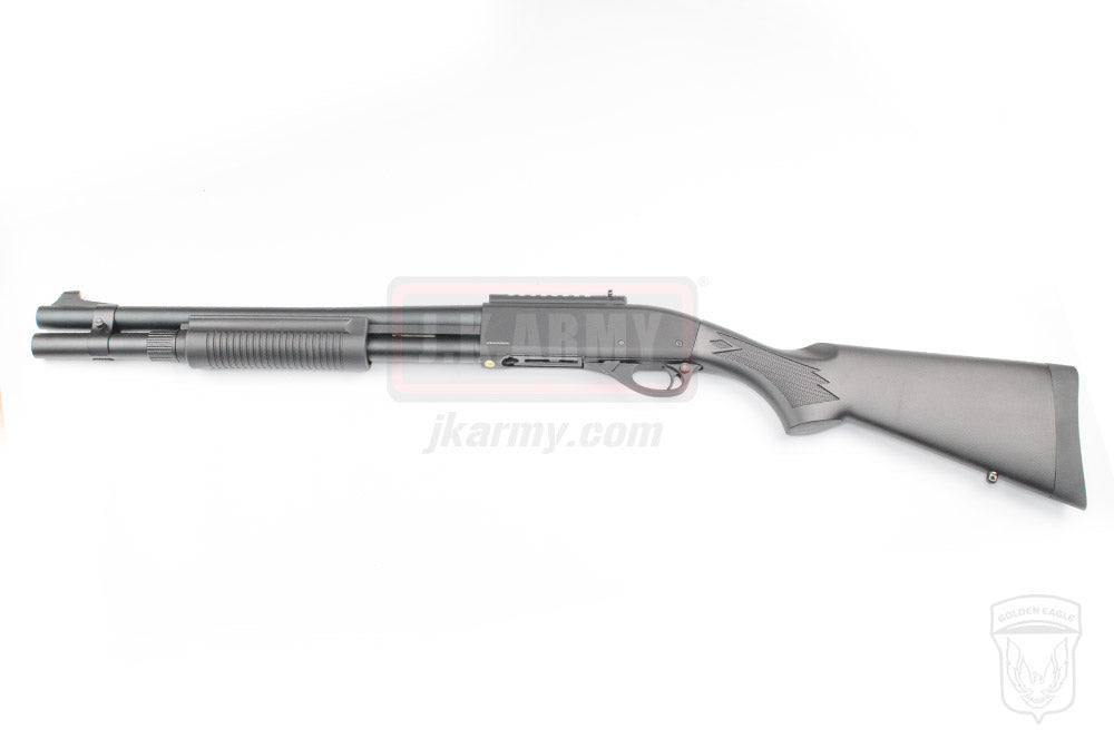 Golden Eagle M870 Tri-Burst Gas Pump Action Shotgun ( Black )