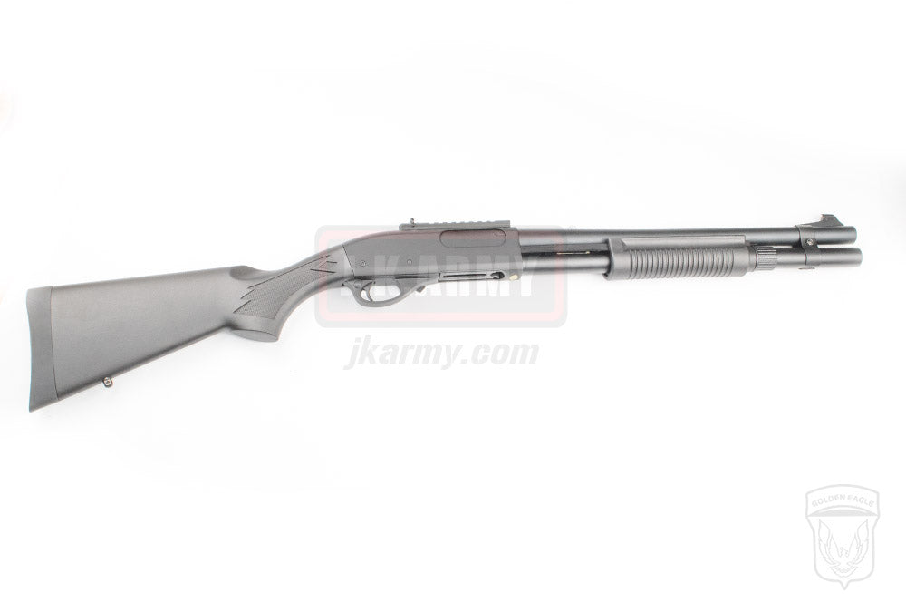 Golden Eagle M870 Tri-Burst Gas Pump Action Shotgun ( Black )