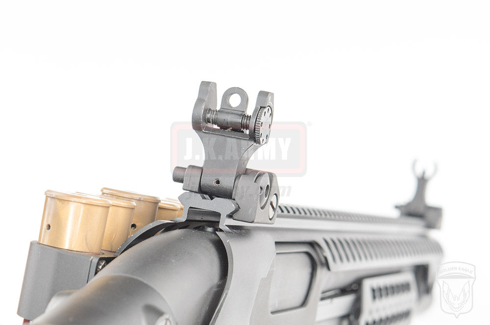 Golden Eagle M870 Tri-Shot Gas Pump Action Shotgun ( Black )