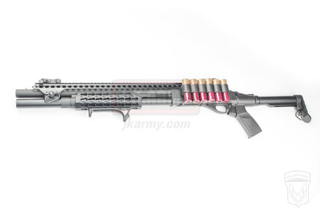 Golden Eagle M870 Tri-Shot Gas Pump Action Shotgun ( Black )