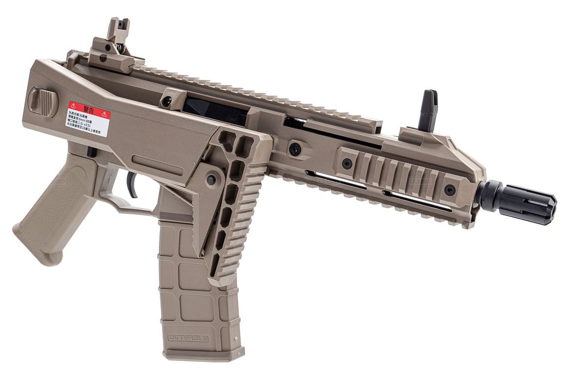 GHK G5 Gas Blow Back Rifle GBBR ( Black / Tan )-Tan