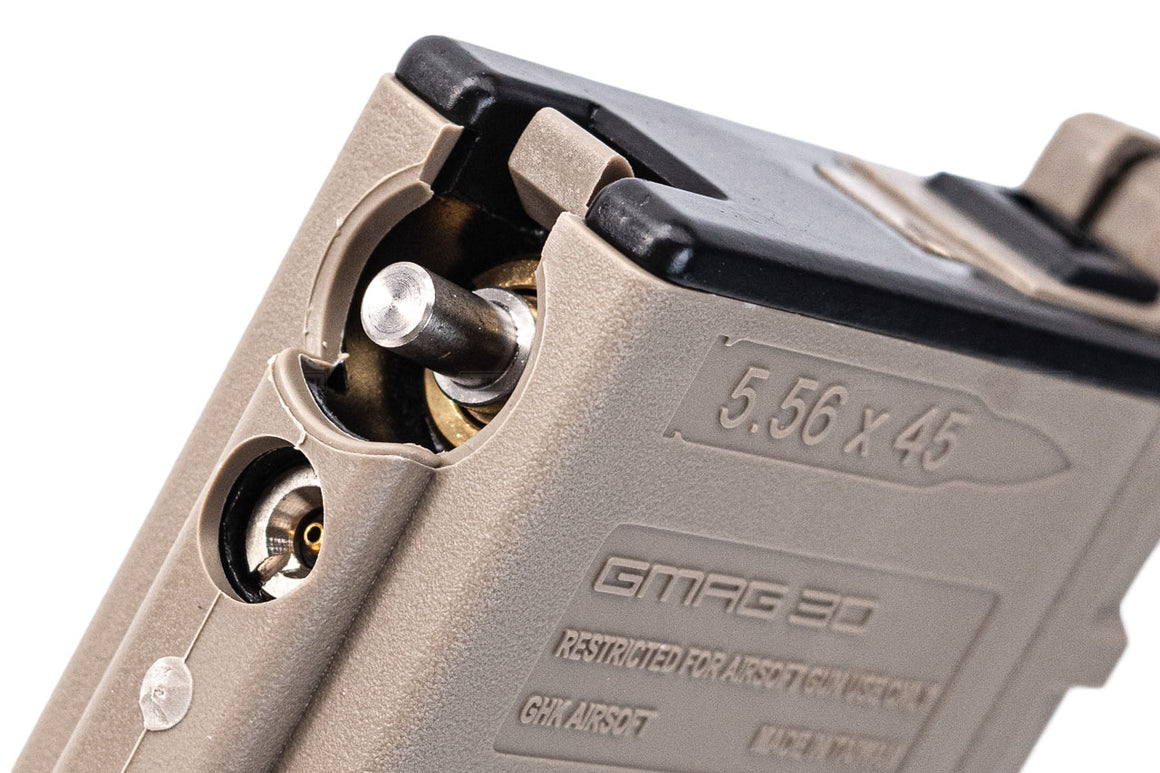GHK 40 Rds GMAG Gas Magazine for GHK G5 / M4 GBBR ( Tan V3 ) ( PMAG Style )