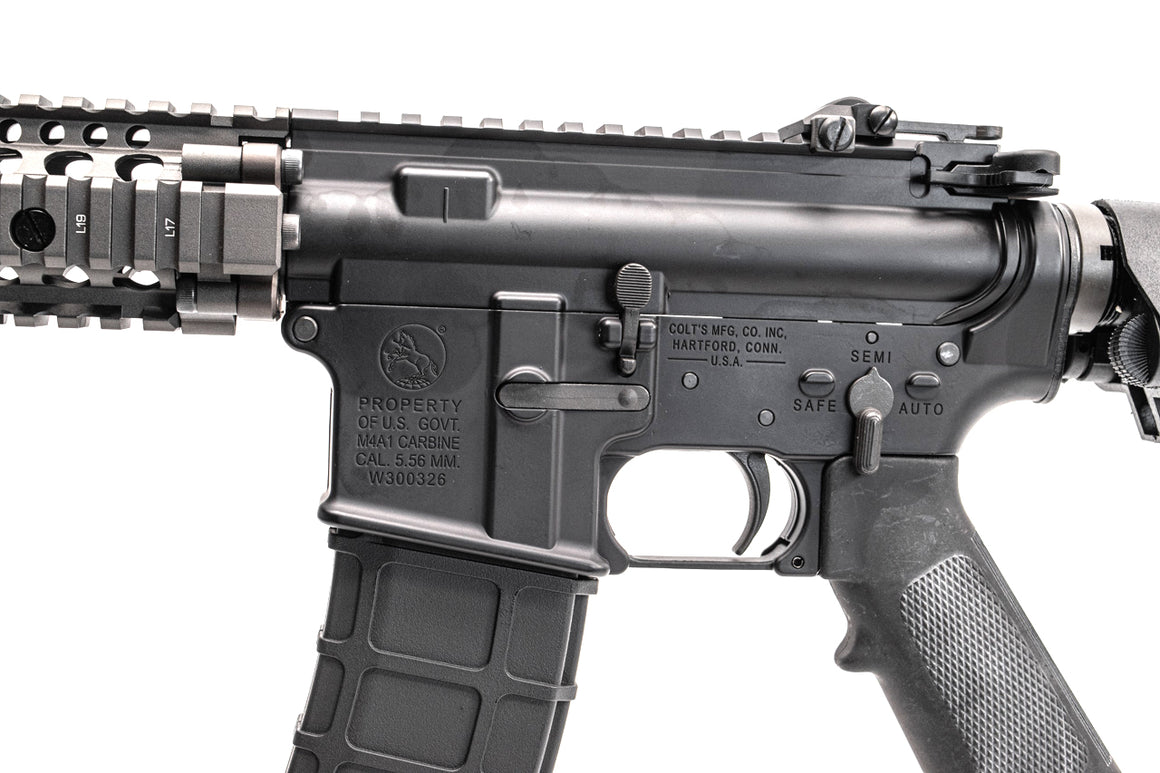 GHK Colt MK18 MOD1 GBB Rifle Airsoft ( Forging Receiver 2022 Version ) ( Original Authorization by Colt and Daniel Defense GHK M4 V2 System )