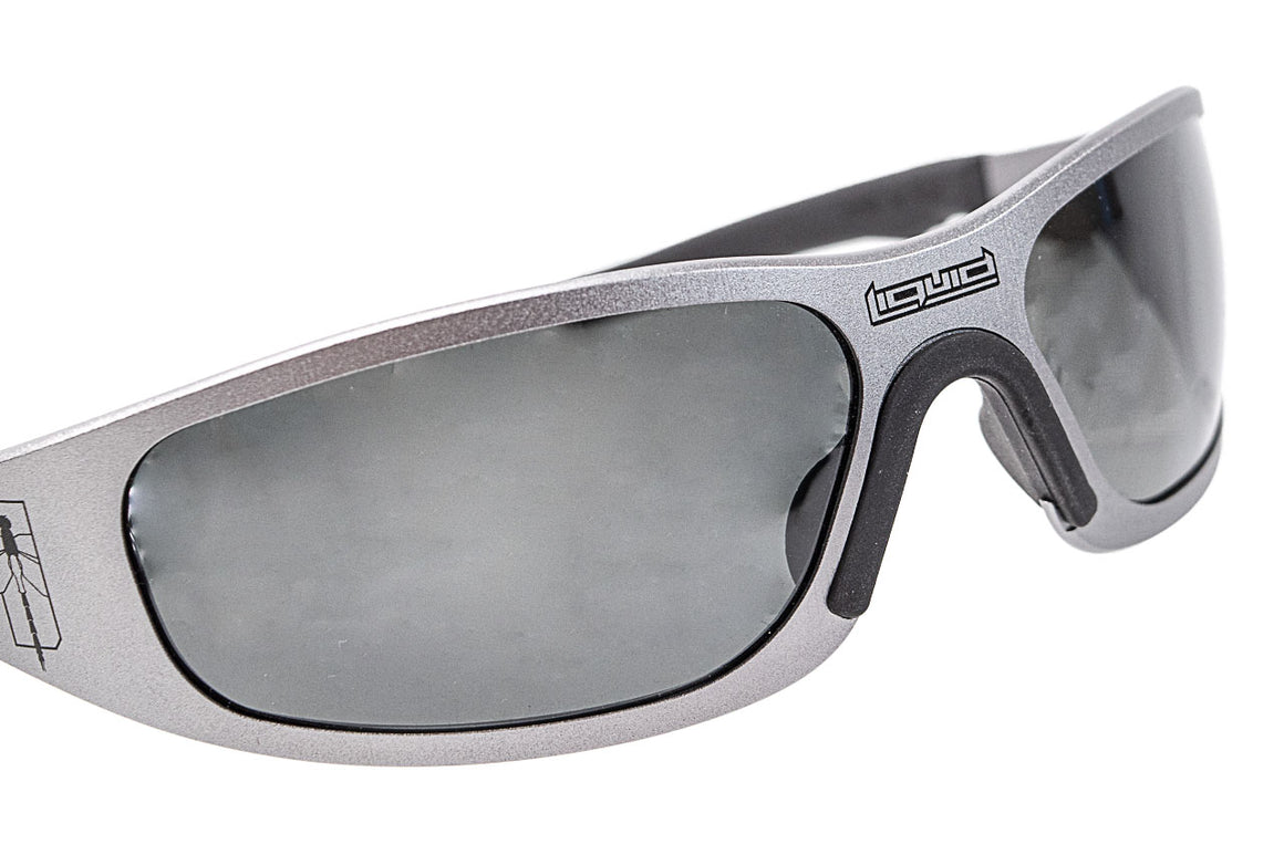 Haley Strategic Gasket Gun Metal Smoke Polarised Sun Glasses ( Smoke Polarized Lens )