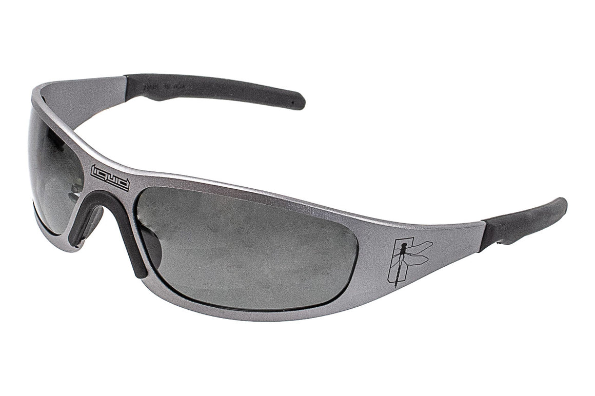 Haley Strategic Gasket Gun Metal Smoke Polarised Sun Glasses ( Smoke Polarized Lens )
