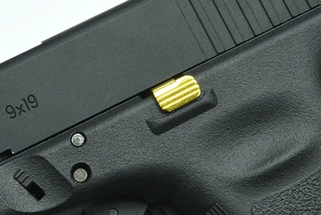 Guarder Standard Slide Stop for Marui G Model 19 ( SV / Red / Gold )-Red