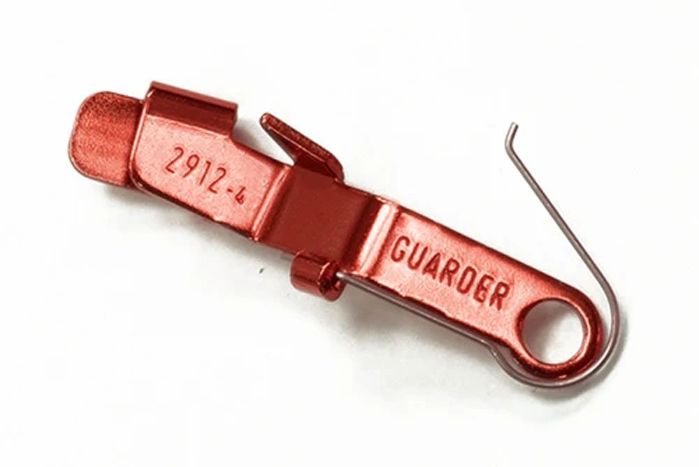 Guarder Standard Slide Stop for Marui G Model 19 ( SV / Red / Gold )-Red
