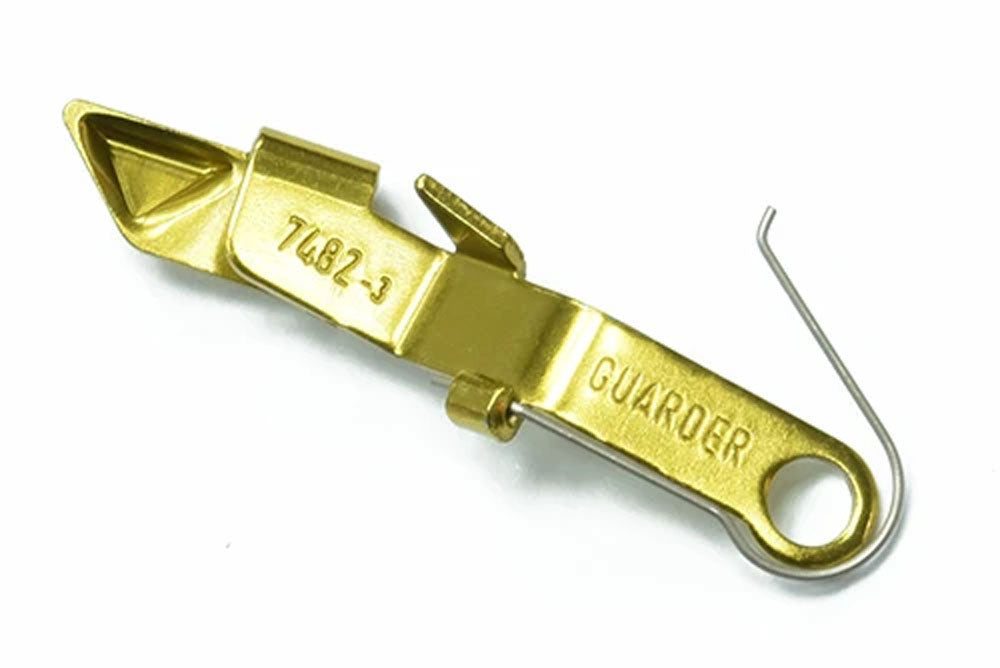 Guarder Extended Slide Stop for Marui G Model 19 ( BK / SV / Red / Gold )-Red