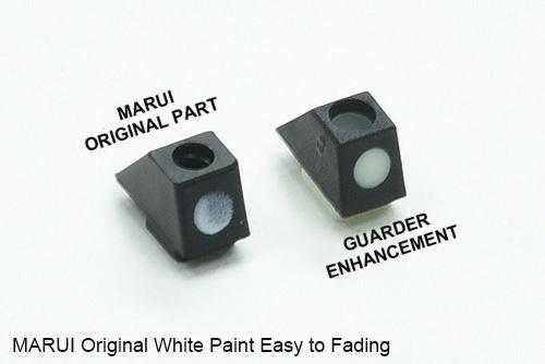 Guarder Standard Night Sight Set for MARUI TM G-Series G Model ( Real Rear Sight )
