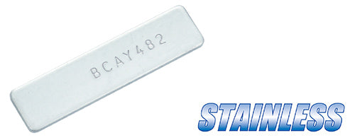 Guarder Stainless Serial Number Tag for Marui TM G19 Gen4 ( Original Number )
