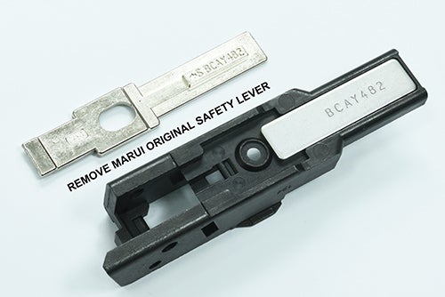 Guarder Stainless Serial Number Tag for Marui TM G19 Gen4 ( Original Number )