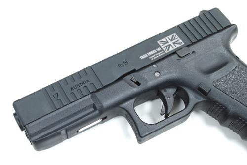 Guarder Aluminum Slide for Marui G17 TF-141 (Black)