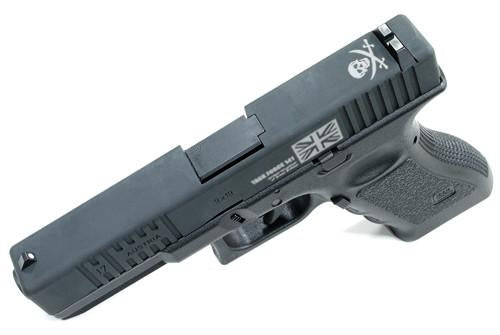 Guarder Aluminum Slide for Marui G17 TF-141 (Black)