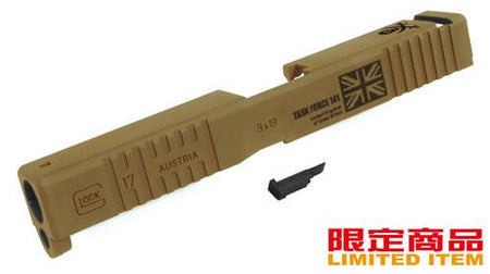 Guarder Aluminum Slide for Marui G17 TF-141 (TAN)