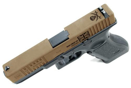 Guarder Aluminum Slide for Marui G17 TF-141 (TAN)