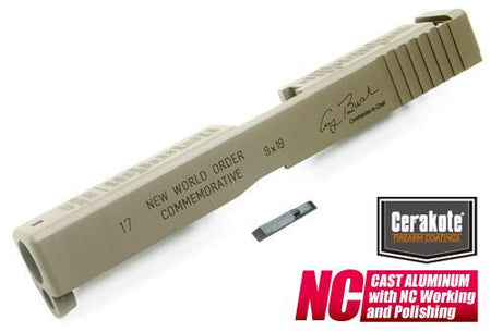 Guarder Aluminum Slide for TM Model 17 Desert Storm (Cerakote FDE)