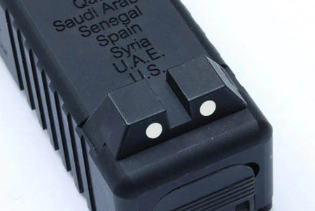 Guarder Steel Night Sight for TM G Model 17 G17 / G19 ( White )