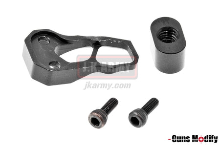 Guns Modify Aluminum CNC Magazine Release Extension ACXMR Style ( MWS / WA )-Red-WA