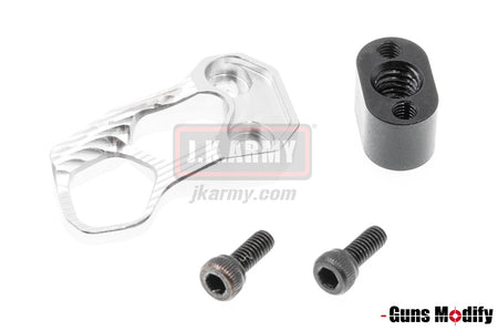 Guns Modify Aluminum CNC Magazine Release Extension ACXMR Style ( MWS / WA )-Red-WA