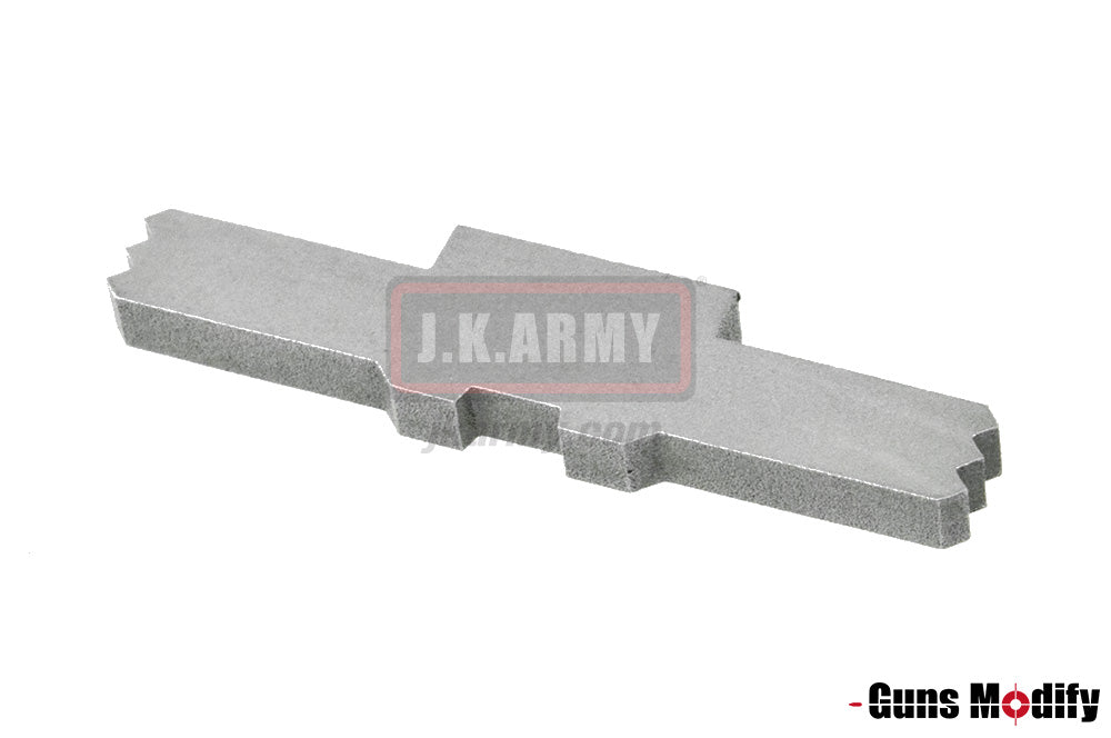 Guns Modify Extended Slide Lock With Marking ( Silver )