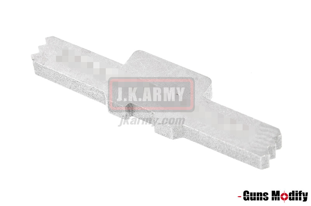 Guns Modify Extended Slide Lock With Marking ( Silver )