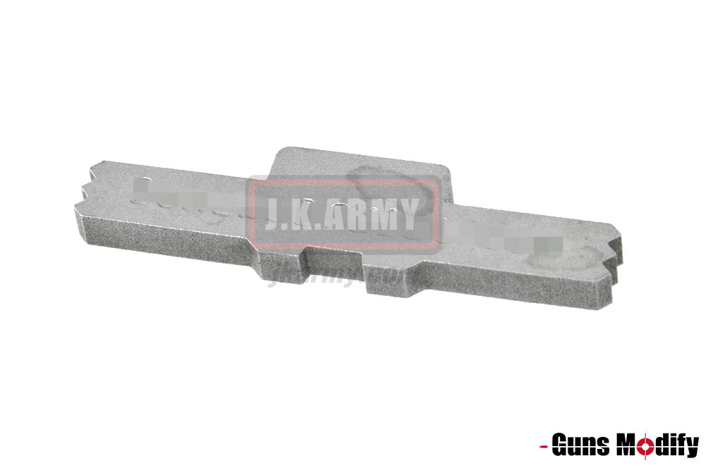 Guns Modify Extended Slide Lock With Marking ( Silver )