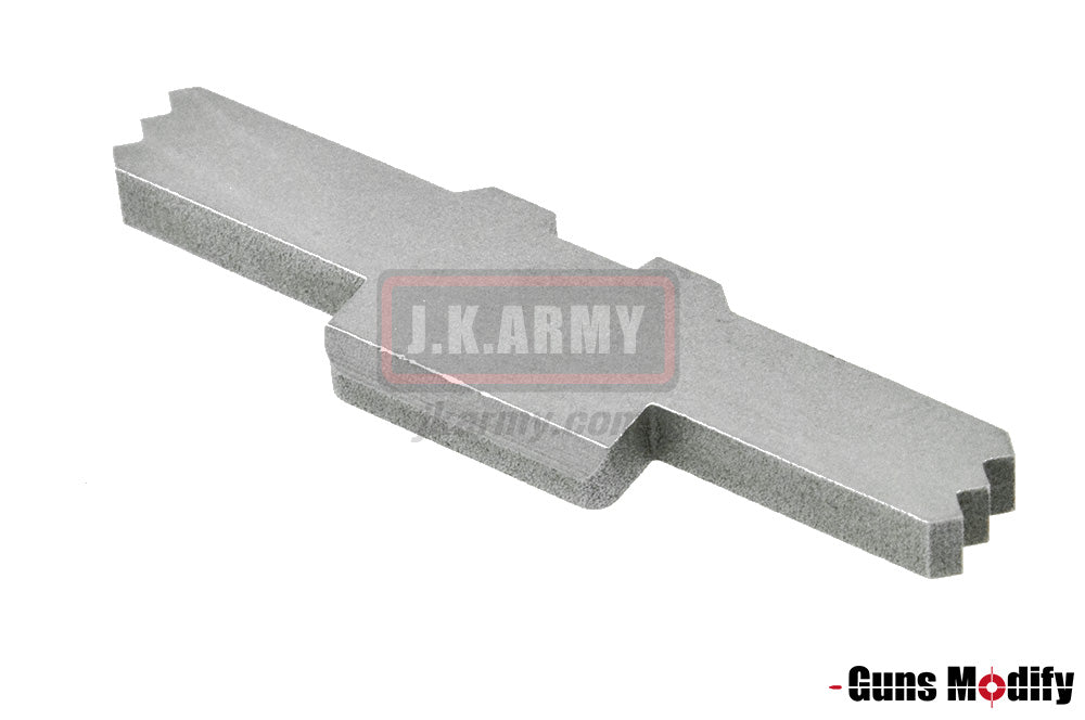 Guns Modify Extended Slide Lock With Marking ( Silver )