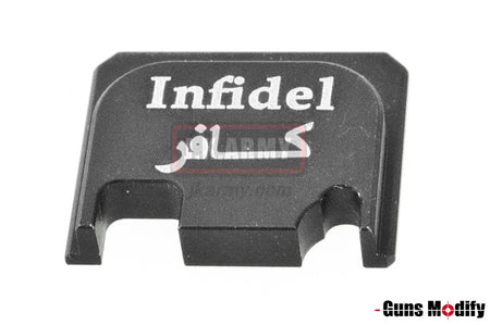 Guns Modify 6061Aluminum CNC GBBU Rear Plate for Model G Series G17 etc. ( GM0049-01 )