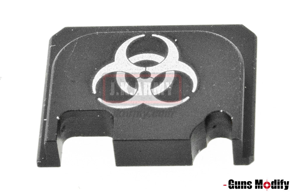 Guns Modify 6061Aluminum CNC GBBU Rear Plate for Model G Series G17 etc. ( GM0049-07 )