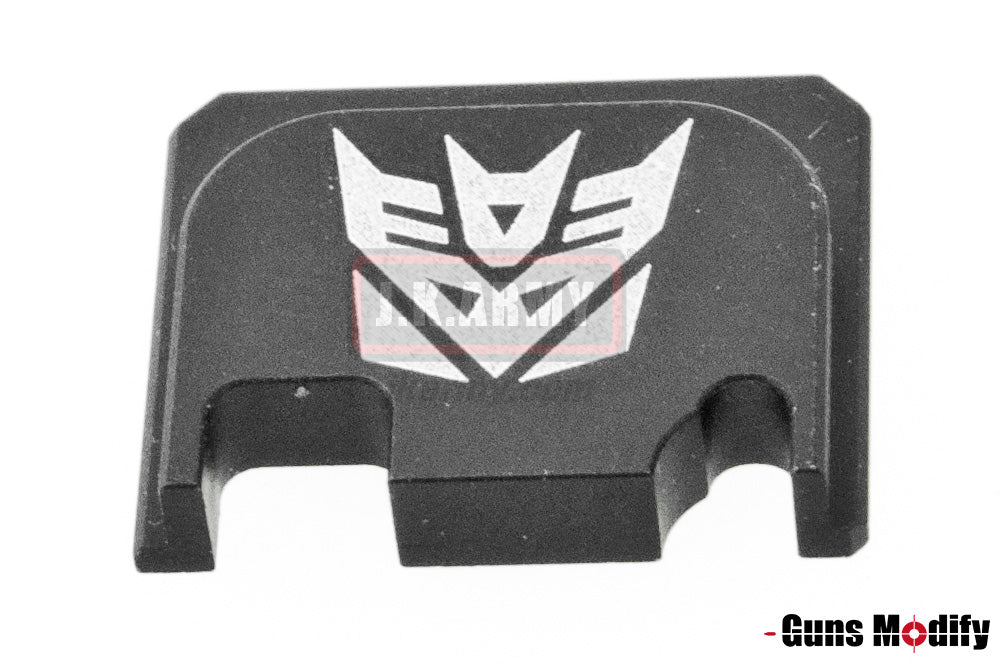 Guns Modify 6061Aluminum CNC GBBU Rear Plate for Model G Series G17 etc. ( GM0049-21 )