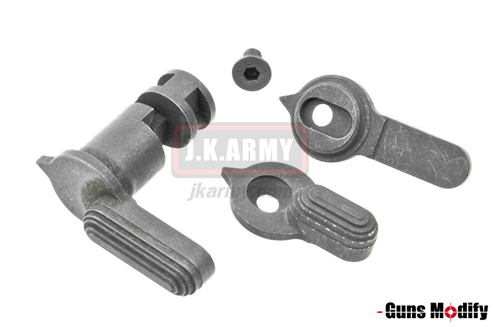 Guns Modify Steel CNC Ambi Selector For Marui TM MWS M4 GBB ( G.I. Ver )