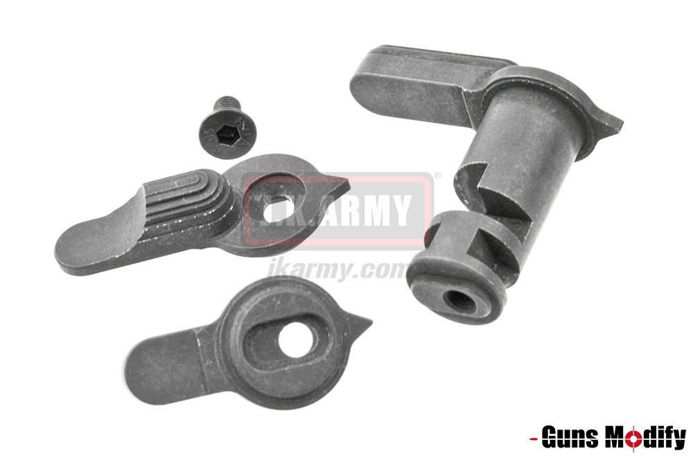 Guns Modify Steel CNC Ambi Selector For Marui TM MWS M4 GBB ( G.I. Ver )