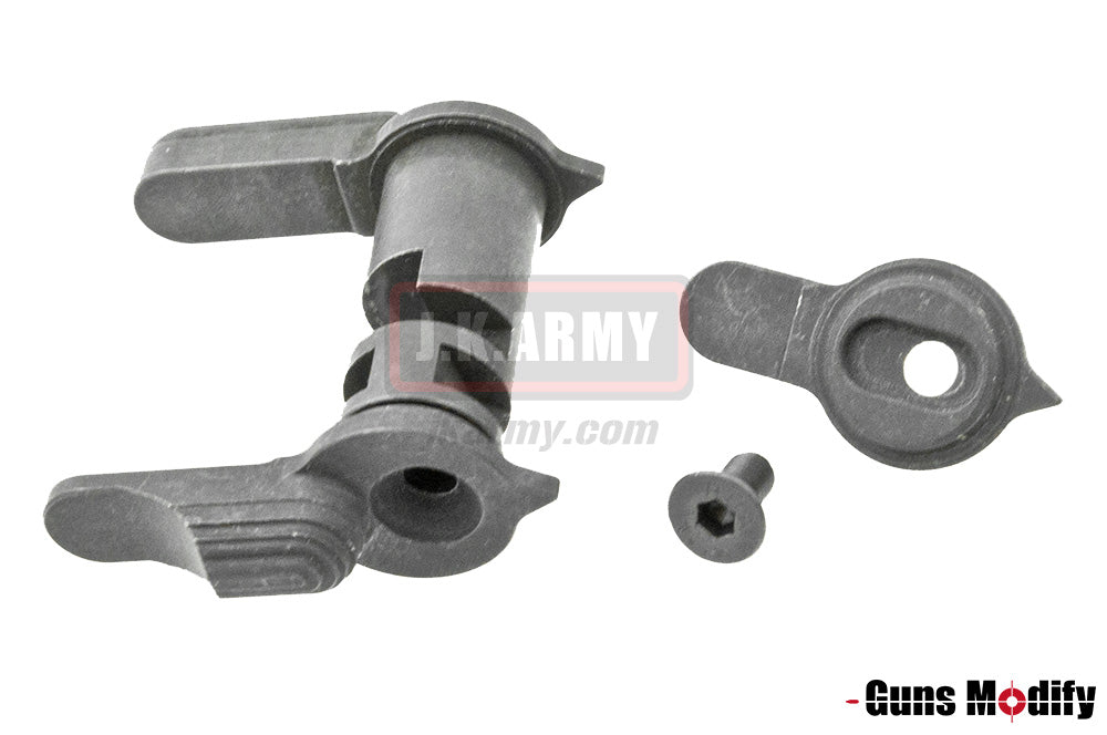 Guns Modify Steel CNC Ambi Selector For Marui TM MWS M4 GBB ( G.I. Ver )