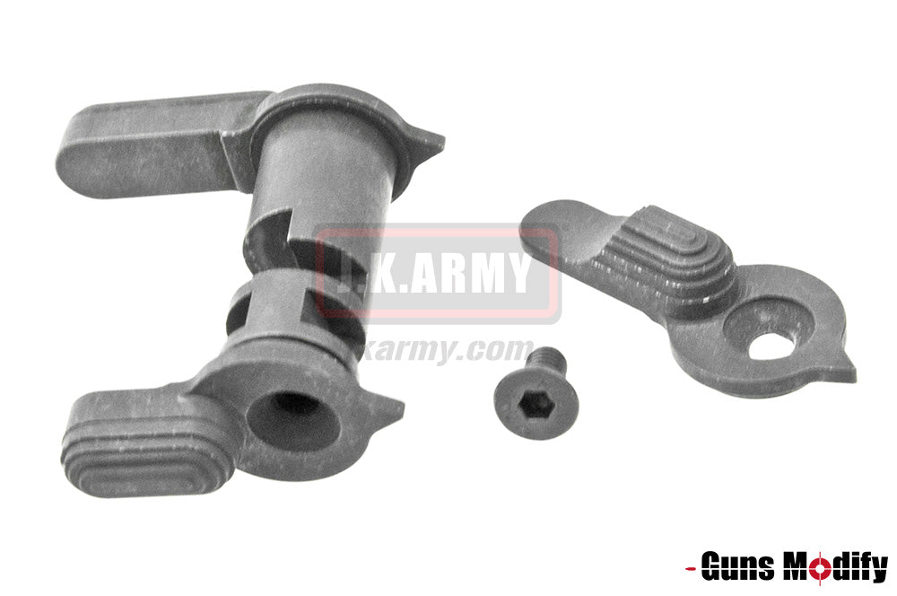 Guns Modify Steel CNC Ambi Selector For Marui TM MWS M4 GBB ( G.I. Ver )