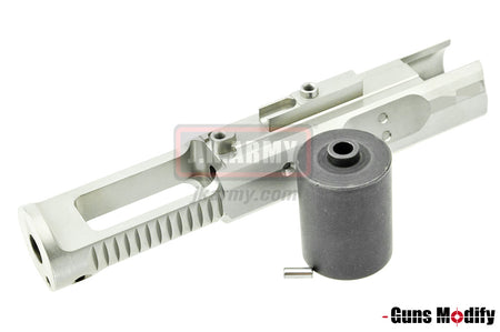 Guns Modify Stainless CNC Light Weight Zero Bolt Carrier For TM MWS M4 Nitride ( Silver )