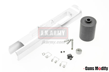 Guns Modify 7003T6 Aluminum CNC Speed Zero Bolt Carrier For TM MWS M4 ( Silver )