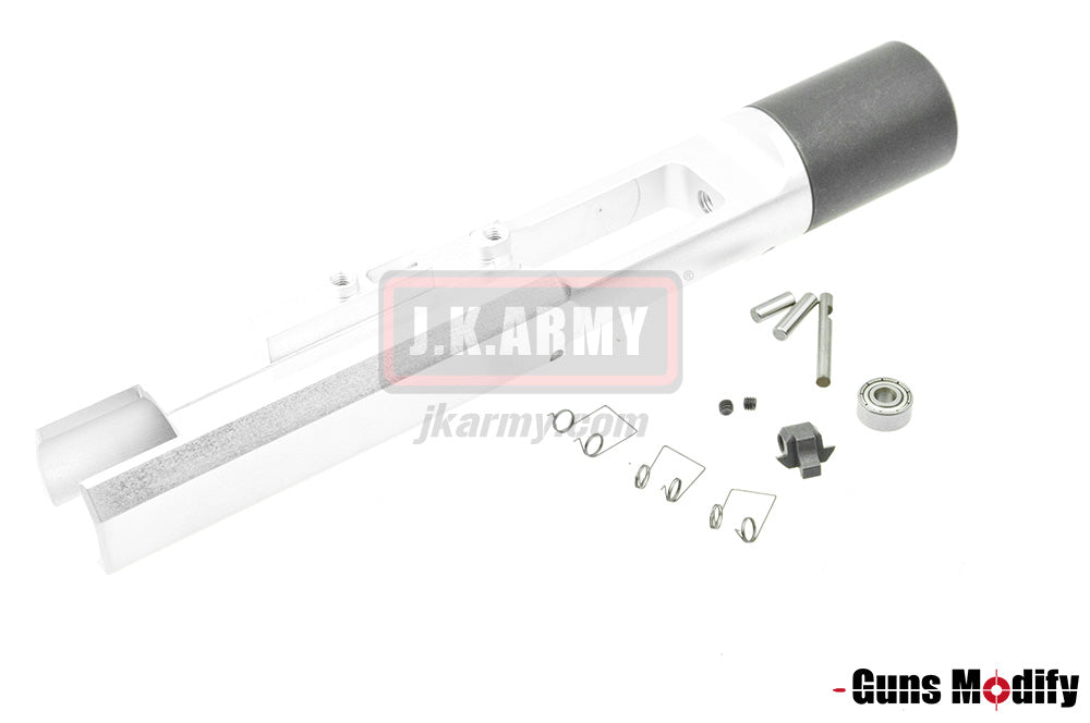 Guns Modify 7003T6 Aluminum CNC Speed Zero Bolt Carrier For TM MWS M4 ( Silver )