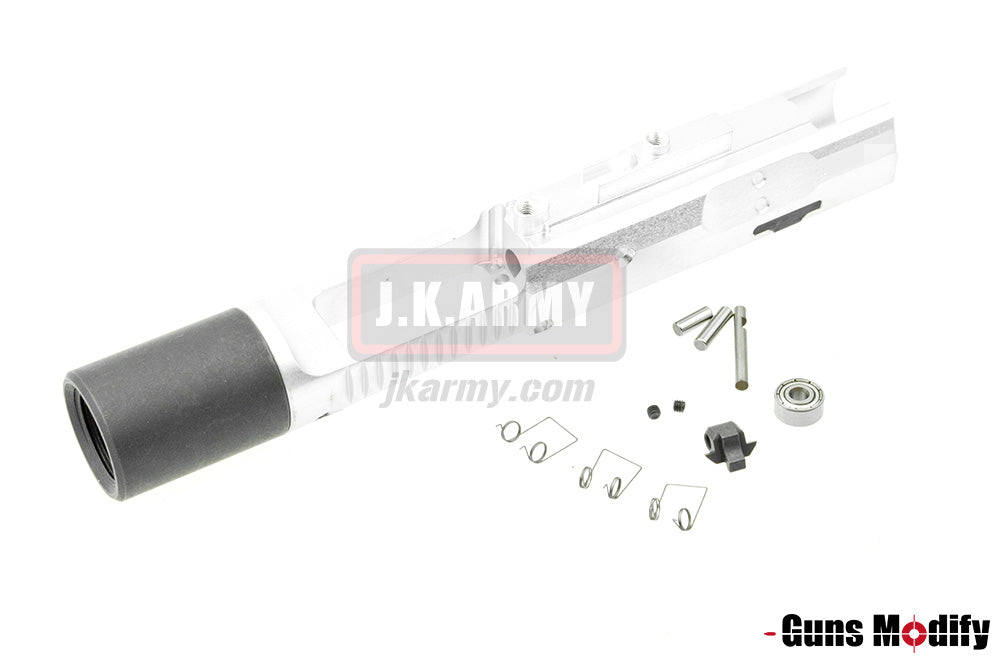 Guns Modify 7003T6 Aluminum CNC Speed Zero Bolt Carrier For TM MWS M4 ( Silver )