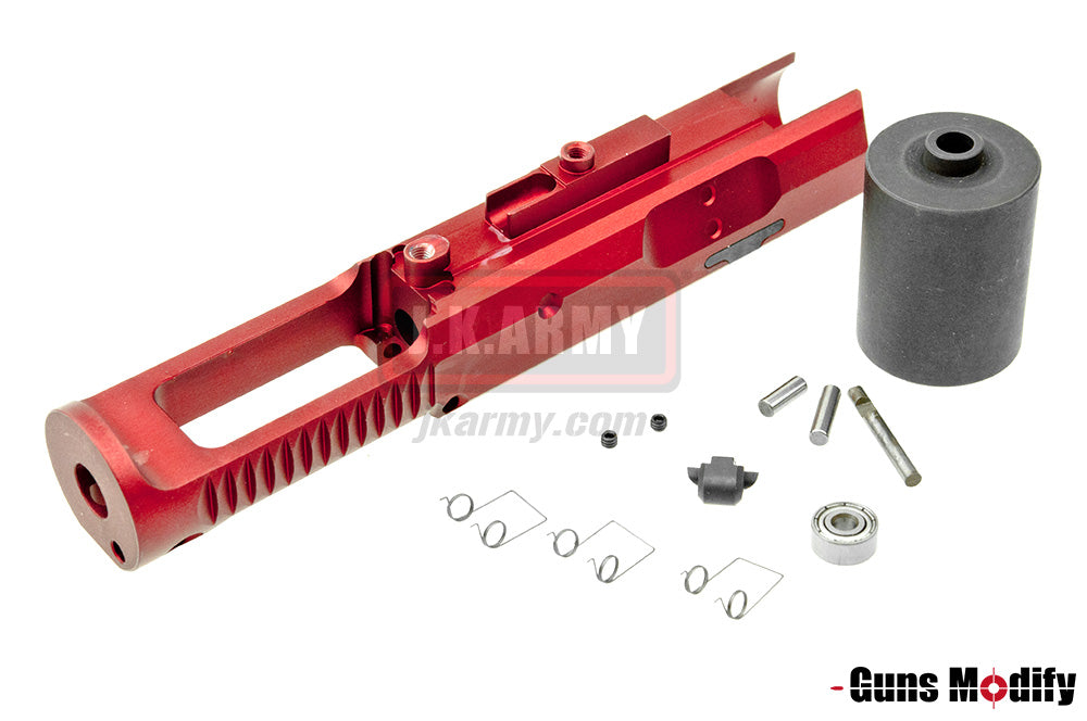 Guns Modify 7003T6 Aluminum CNC Speed Zero Bolt Carrier For TM MWS M4 ( Red )