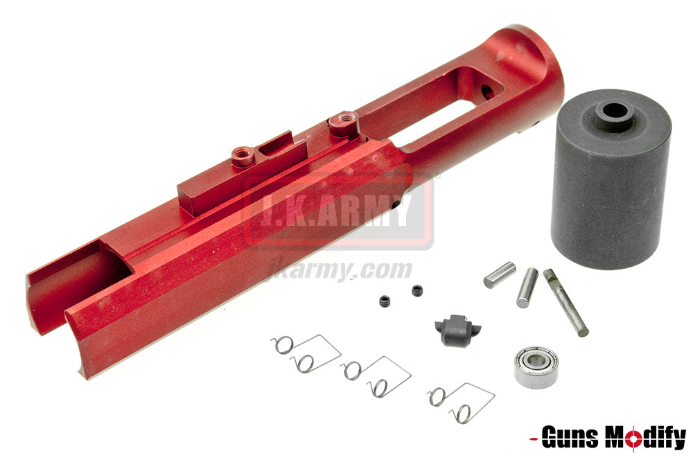 Guns Modify 7003T6 Aluminum CNC Speed Zero Bolt Carrier For TM MWS M4 ( Red )