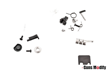 Guns Modify Ai Slide w/ Stainless Nitride Gold Barrel Set Model 26 RMR Cut LW Style for TM Model 26 ( Black )