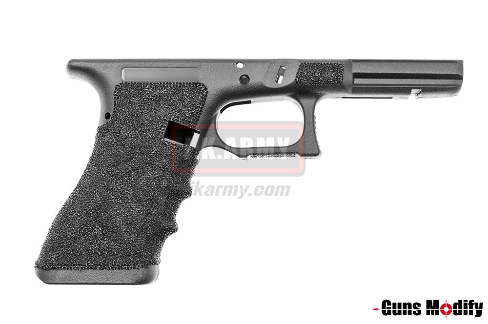 Guns Modify Polymer Gen3 RTF Frame for TM Model 17 / 18C with ZE Style WS CNC Cut ( Black )