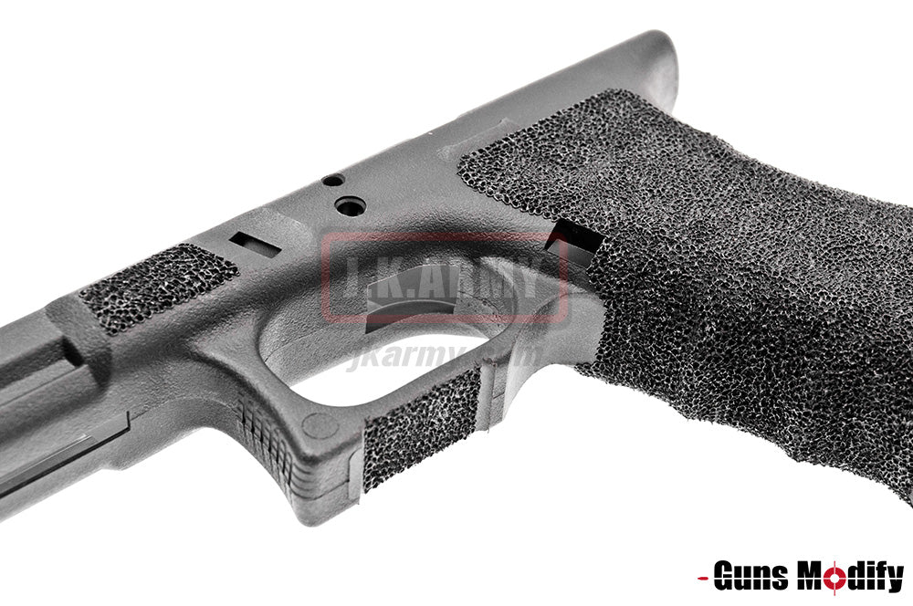 Guns Modify Polymer Gen3 RTF Frame for TM Model 17 / 18C with ZE Style WS CNC Cut ( Black )