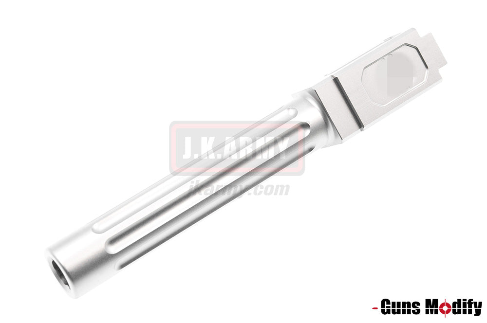 Guns Modify DEN Style Stainless Steel Fluted Barrel For TM Model 17 ( SV )