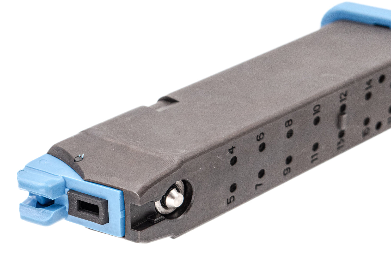 Guns Modify Full Upgraded 25 Rounds Gas Magazine For TM / GM G17 G Model GBBP Series Gen3 / 4 Compatible ( Blue )