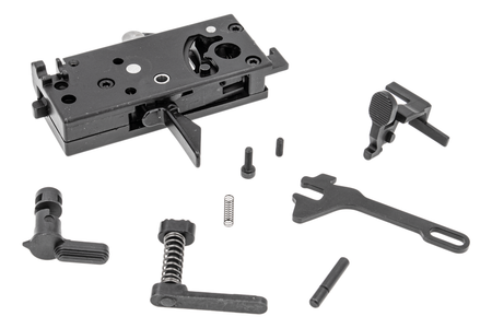 Guns Modify EVO Drop in Lower Full Steel Parts Set GEI Style Trigger For Tokyo Marui / GM M4 MWS ( TM MWS GBB ) ( Zinc Box V2 )
