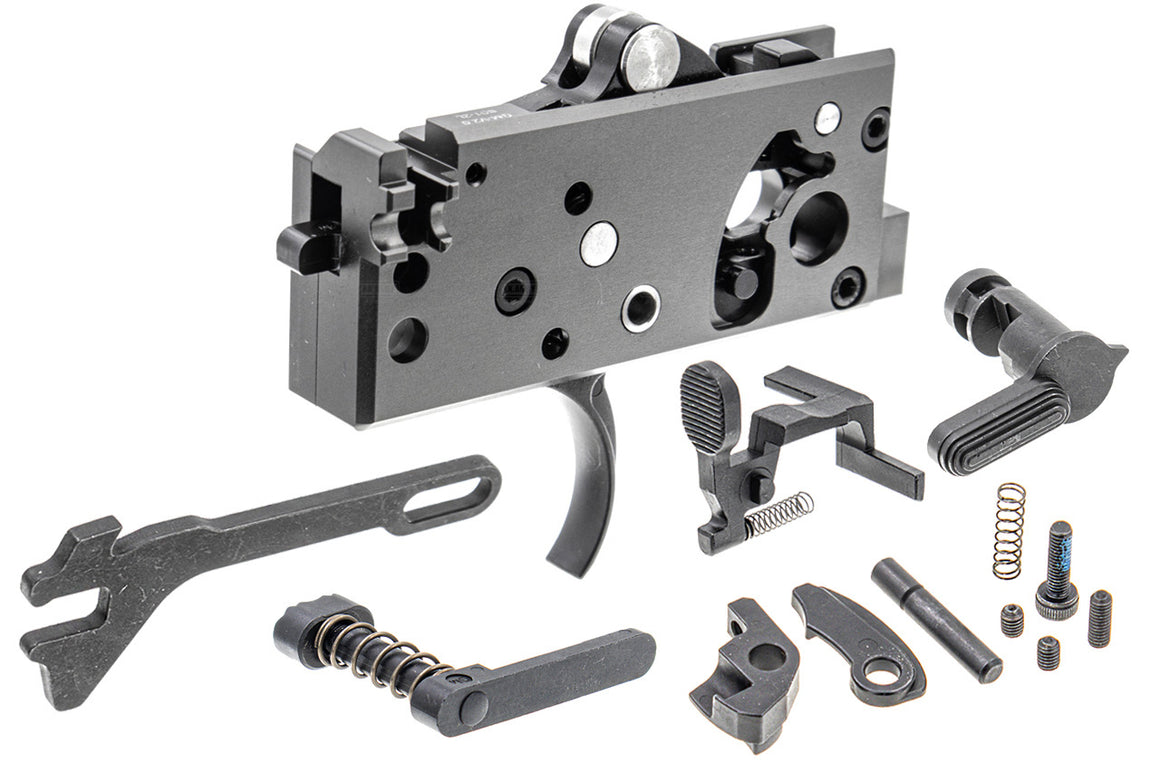 Guns Modify EVO Drop in Lower Aluminum Std Style Trigger For Tokyo Marui M4 MWS ( TM MWS GBB ) ( Trigger Box Set )