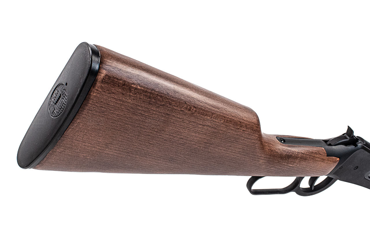 Double Bell Cowboy M1894 Real Wood Stock Gas Shell Ejection Lever Action Rifle Airsoft ( Winchester 1894 6mm Version )